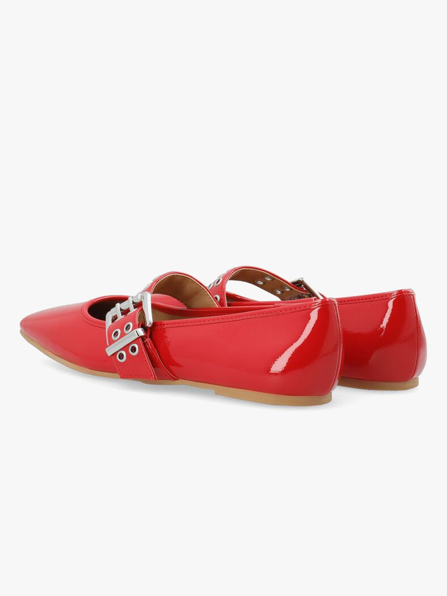 Rose Karré Mary Jane Flat Faux Leather