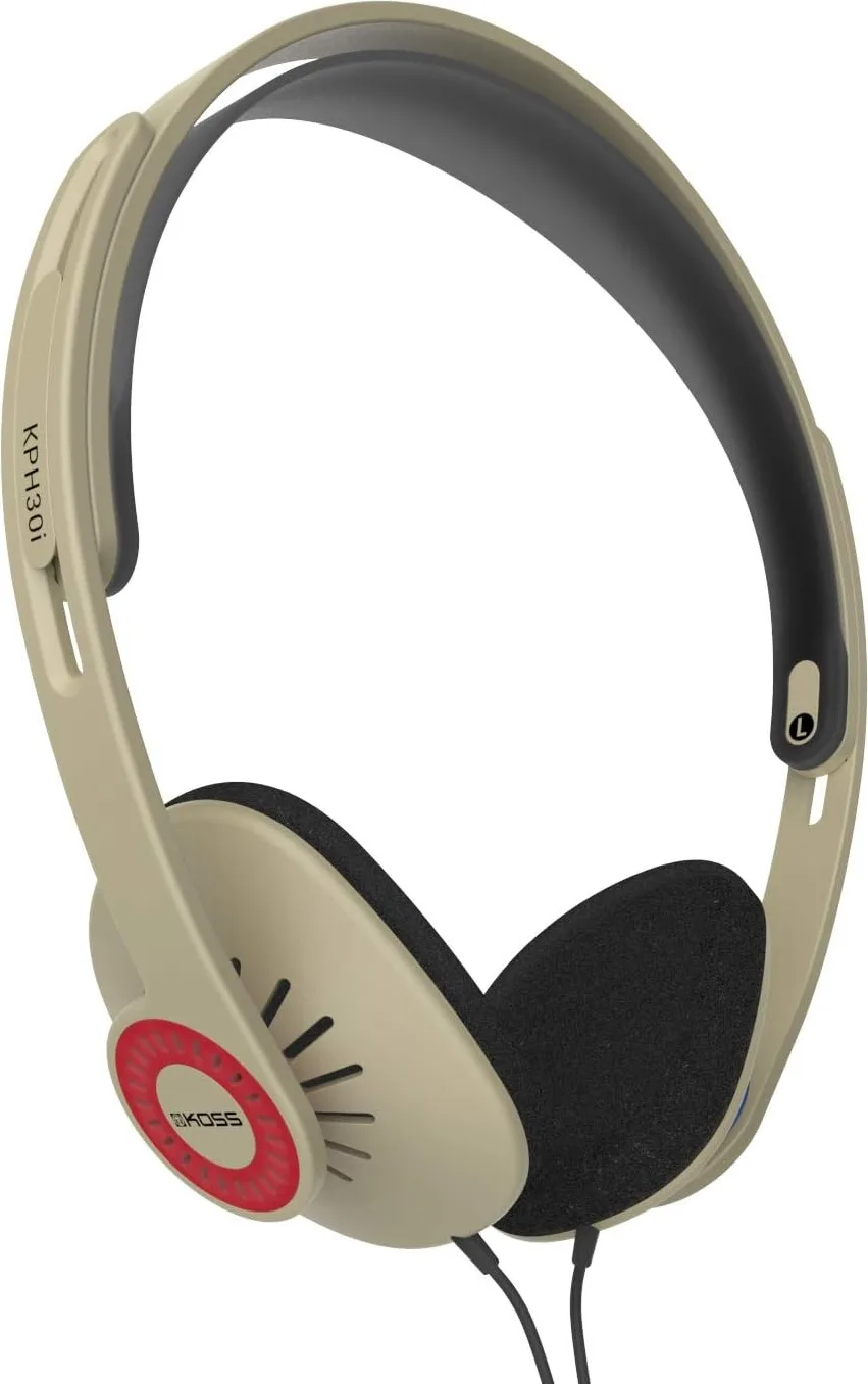 Koss KPH30i Beige Casques hi-fi