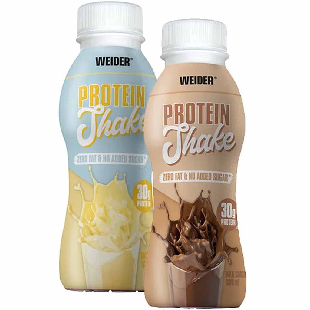 6x Weider Protein Shake Milchschokolade á 330ml=1,98L MHD:5.6.25