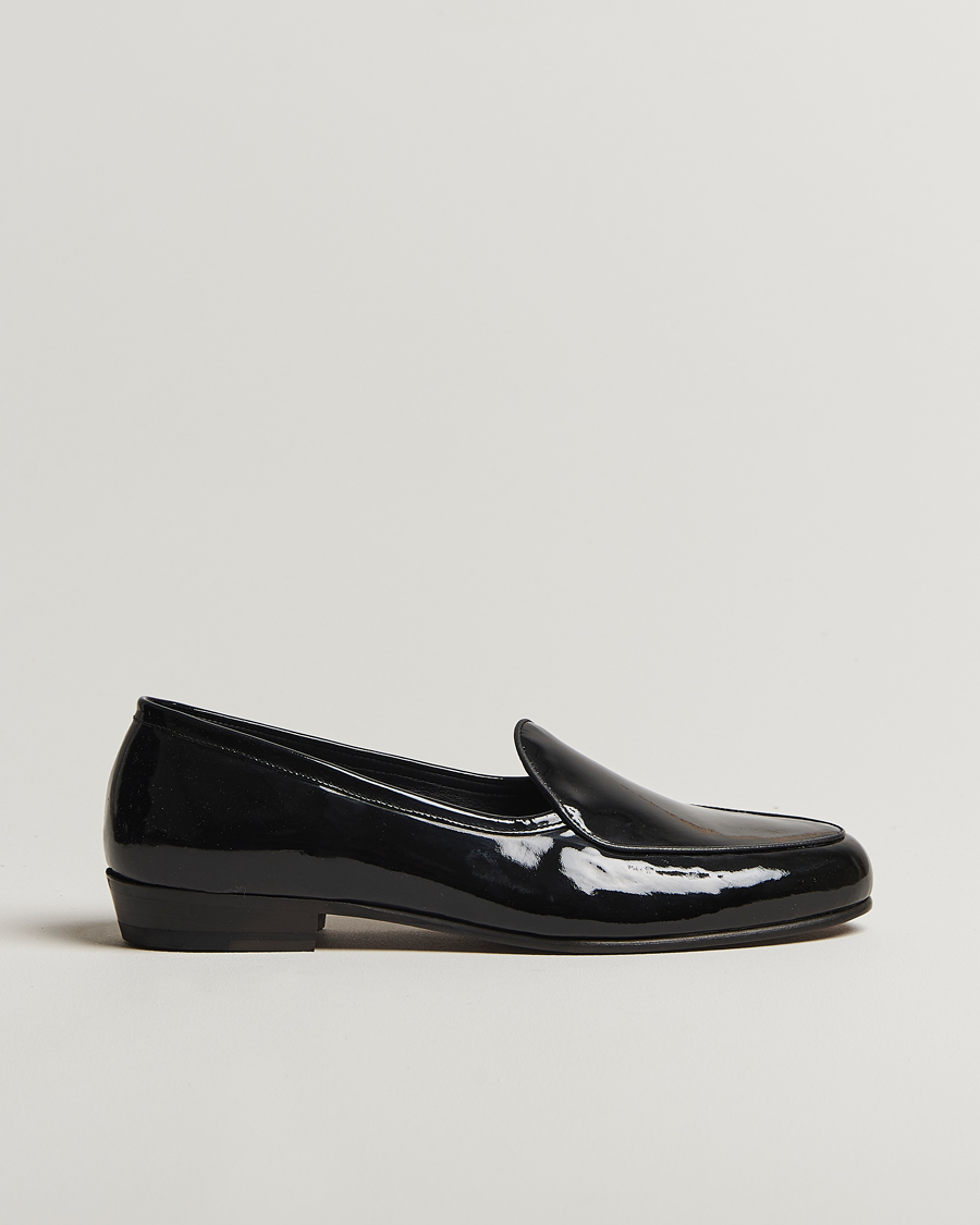 Myrqvist Ängby Patent Loafer Black