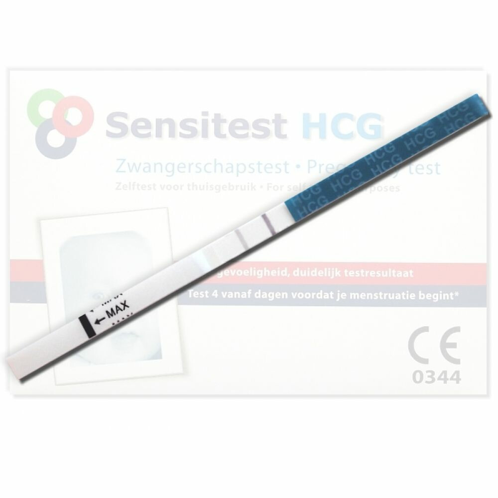 Sensitest Zwangerschapstest Dipstick3 stuks