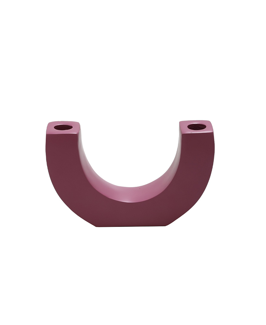 Vaas Chaco mauve L20 x B5 x H12 cm