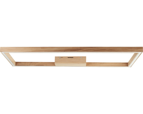 LED plafondlamp 24W 2600 lm 3000K 38x83 cm Delgrosso geolied eiken