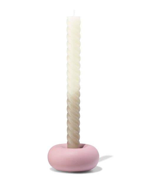 bougeoir donut en céramique