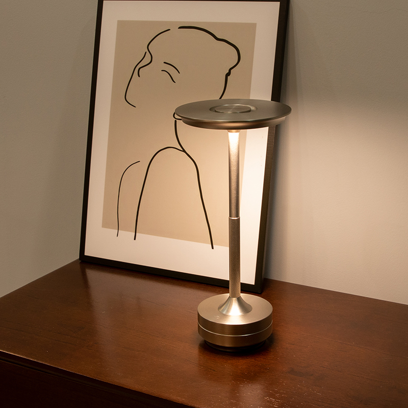 Eclips LED tafellamp - Silver