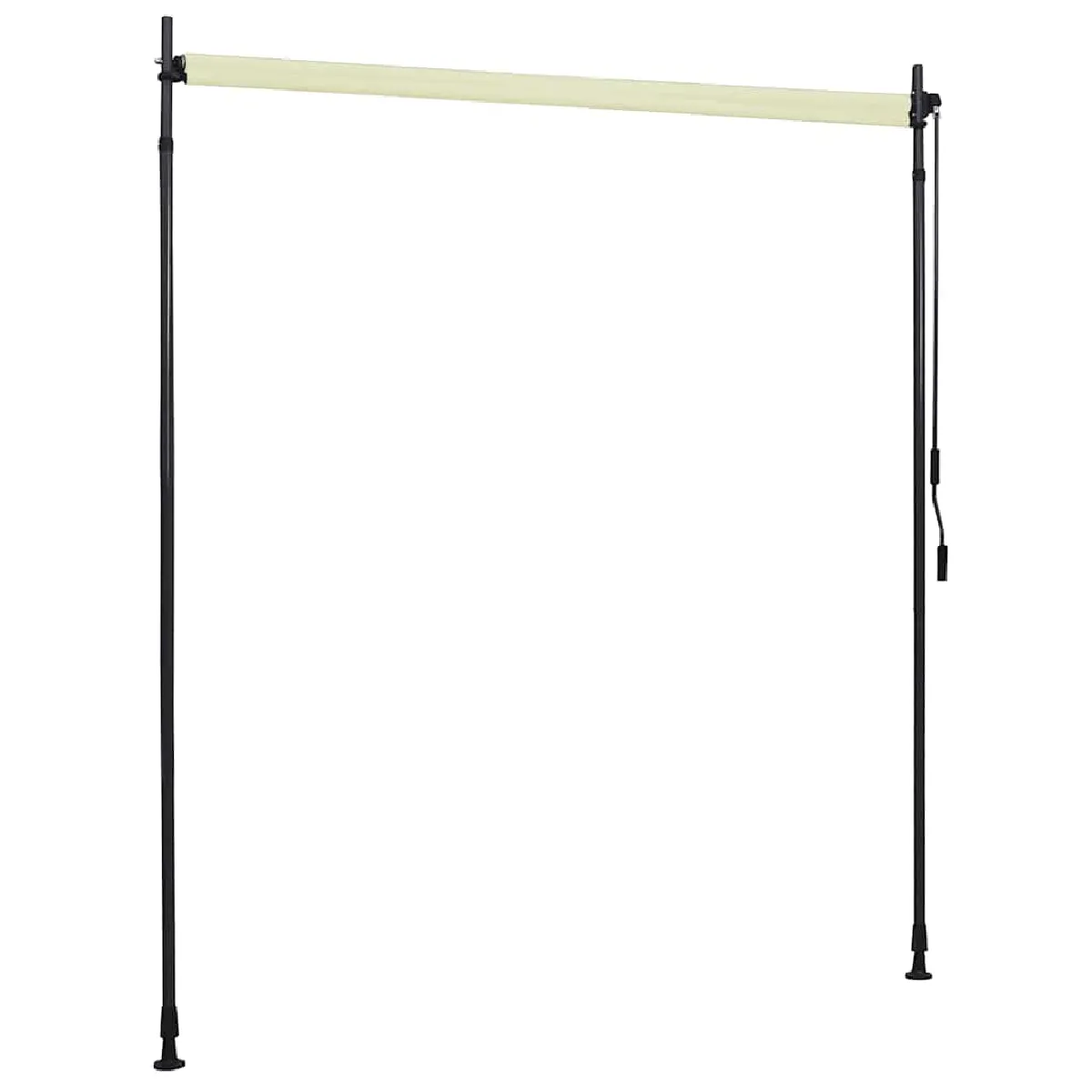 vidaXL Store roulant d'extérieur 200x270 cm Crème
