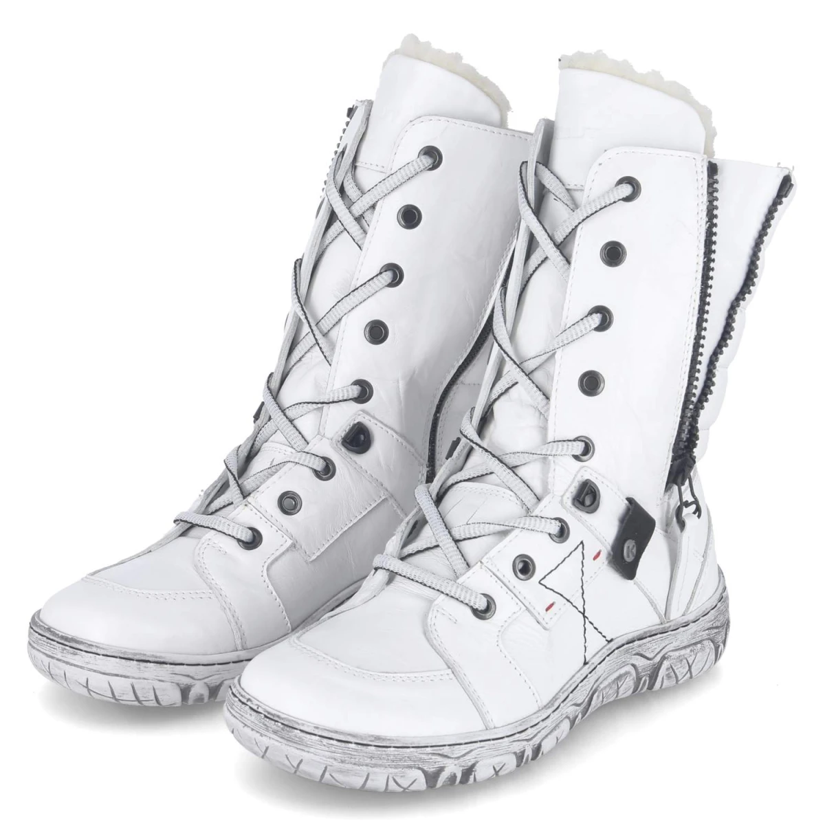 KrisbutSchnürboots - Weiß