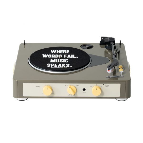 Gira-Discos Gadhouse Brad Retro MK II Grey