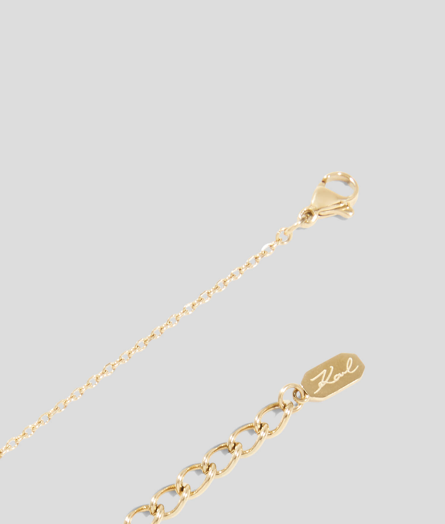Collier à breloque en cristal KARL Signature - Or