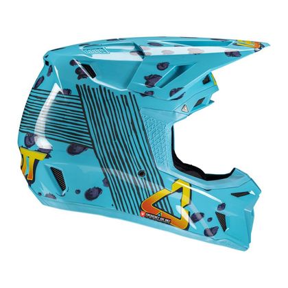 Casque cross Leatt 8.5 avec masque 5.5 2025 - Bleu