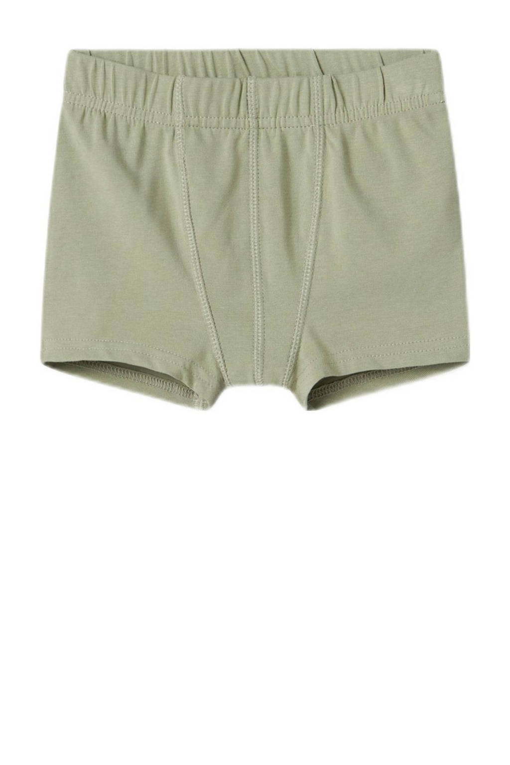 boxershort NMMTIGHTS DINO - set van 3 groen/donkergroen