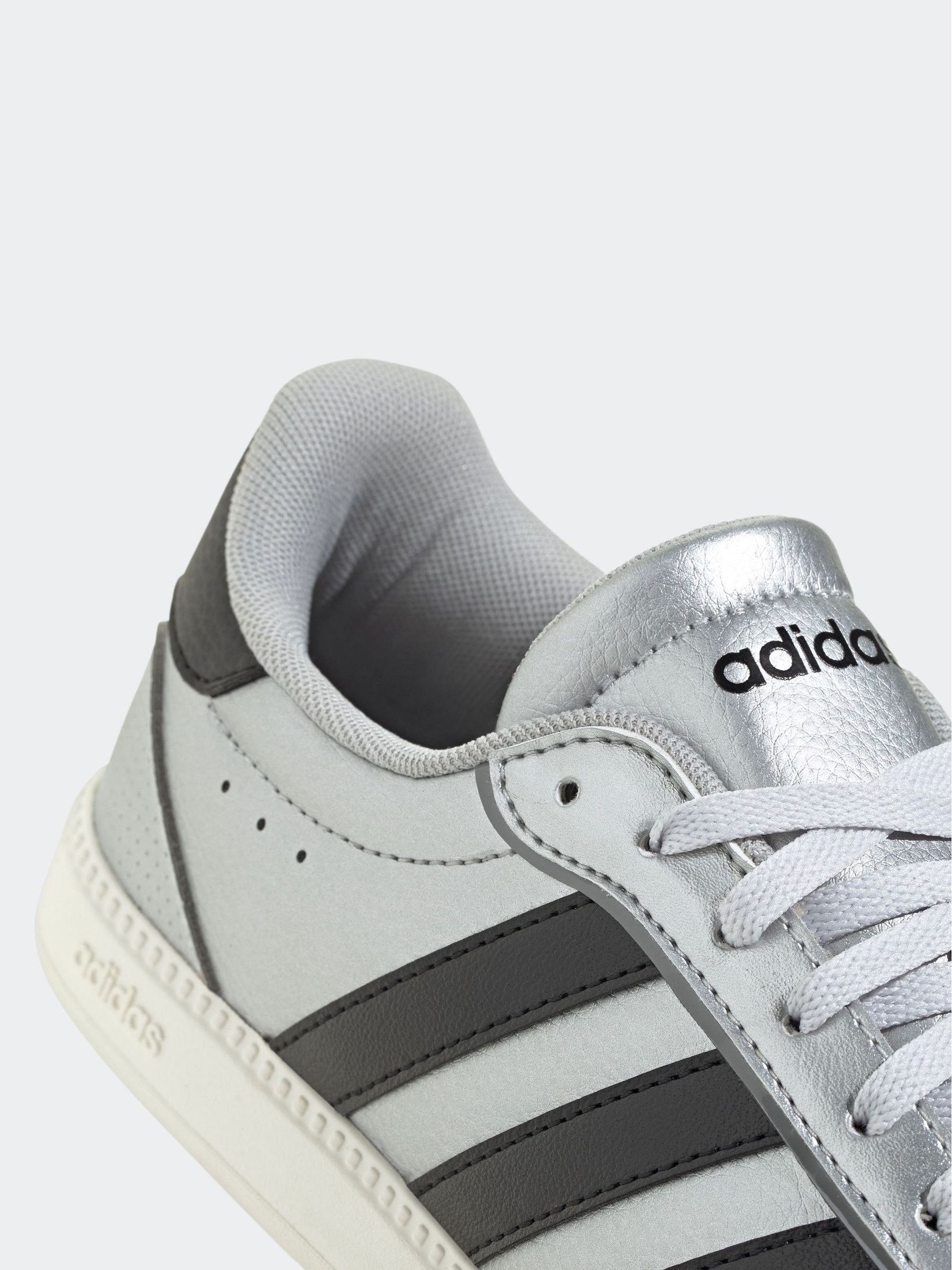 Zilver/zwart - adidas Breaknet Sleek sneakers