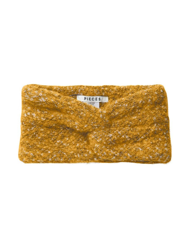 PIECES BANDEAU EN MAILLE MOUTARDE