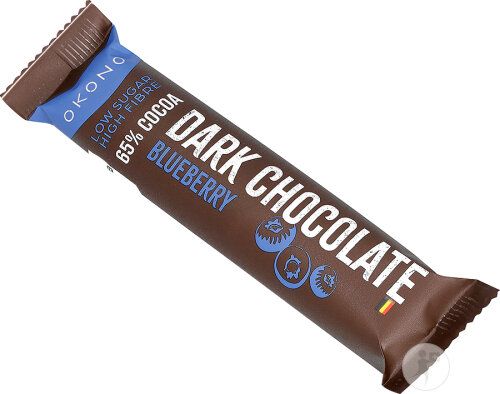 Okono Dark Chocolate 65% Cacao Blueberry 35g