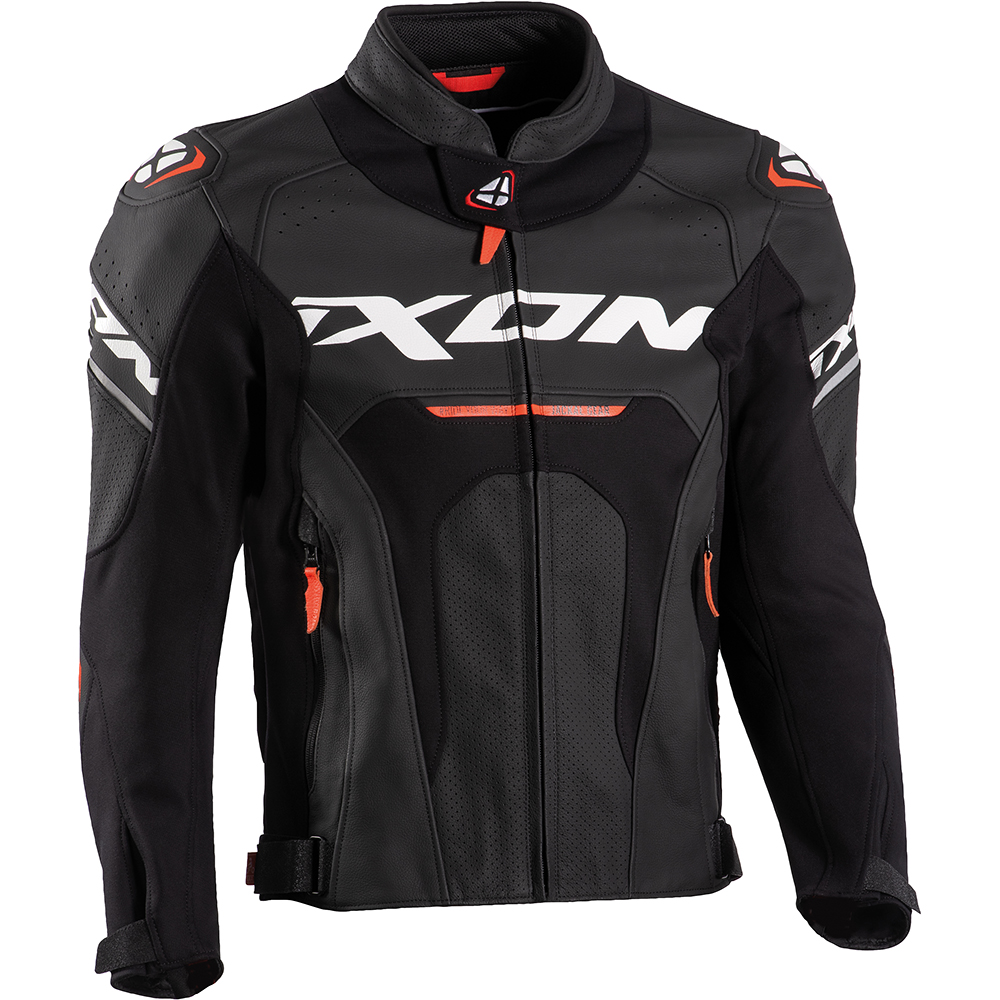 Ixon - Blouson Jackal Noir / Blanc / Rouge