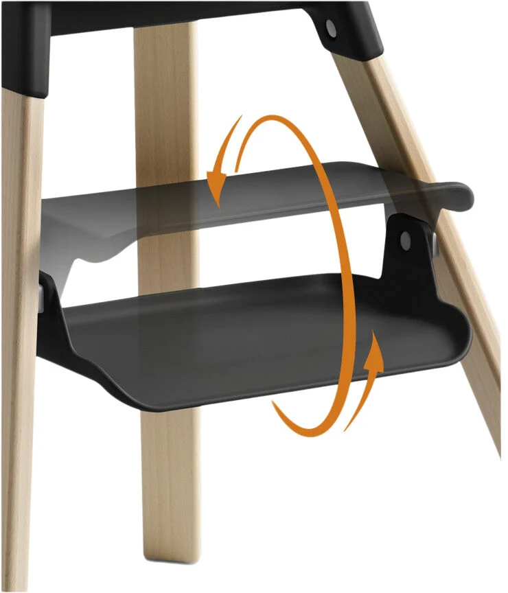 Stokke Stokke Clikk Højstol Natur/Black