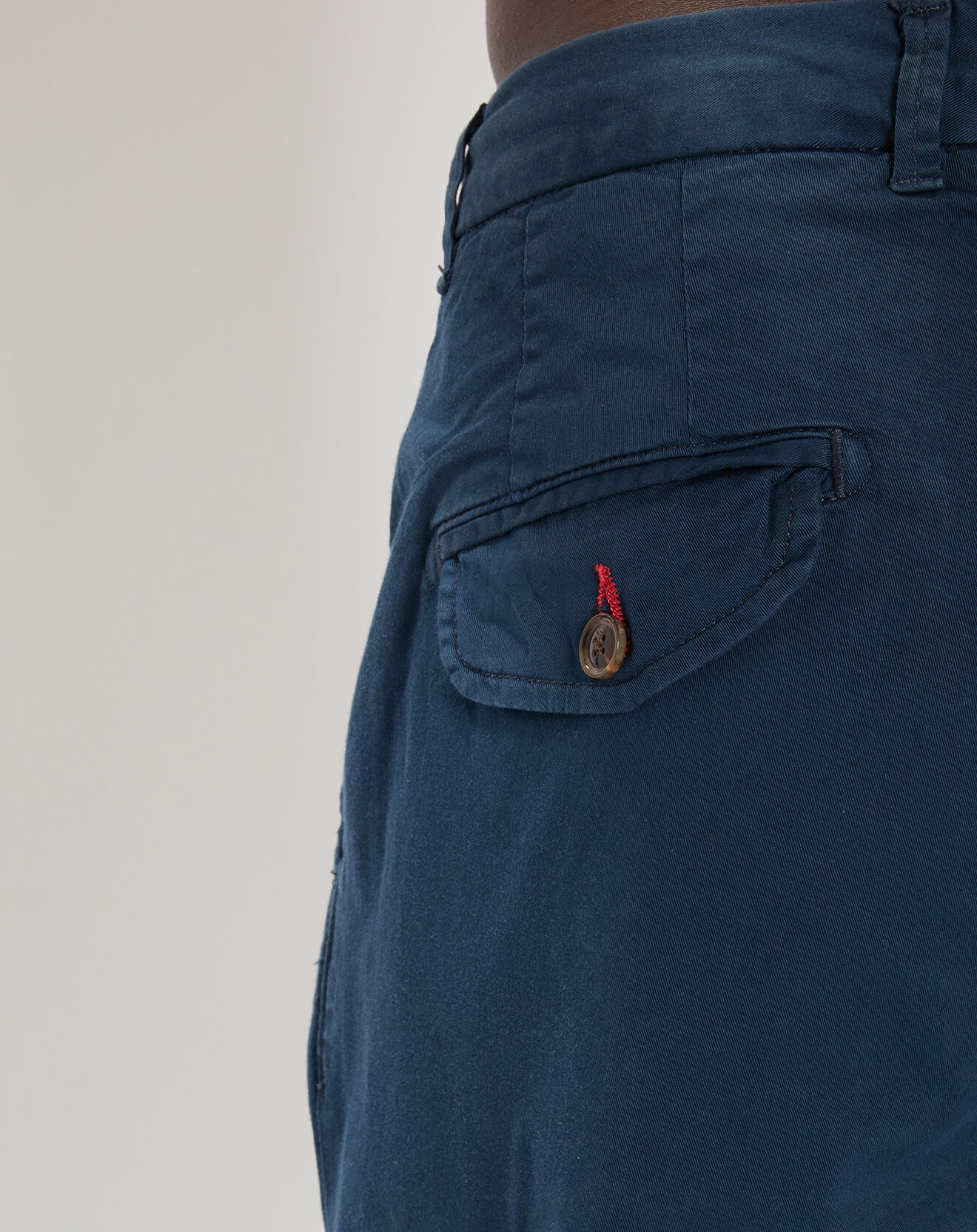 Scotch & Soda Pantalon Cargo Slim Fit Stuart bleu marine