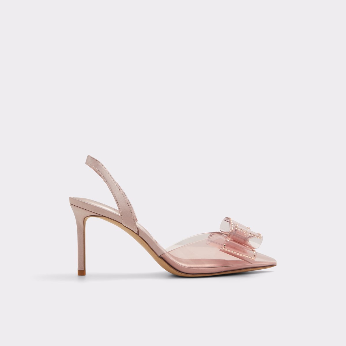Berendra Pink Synthetic Mixed Material Women Heels