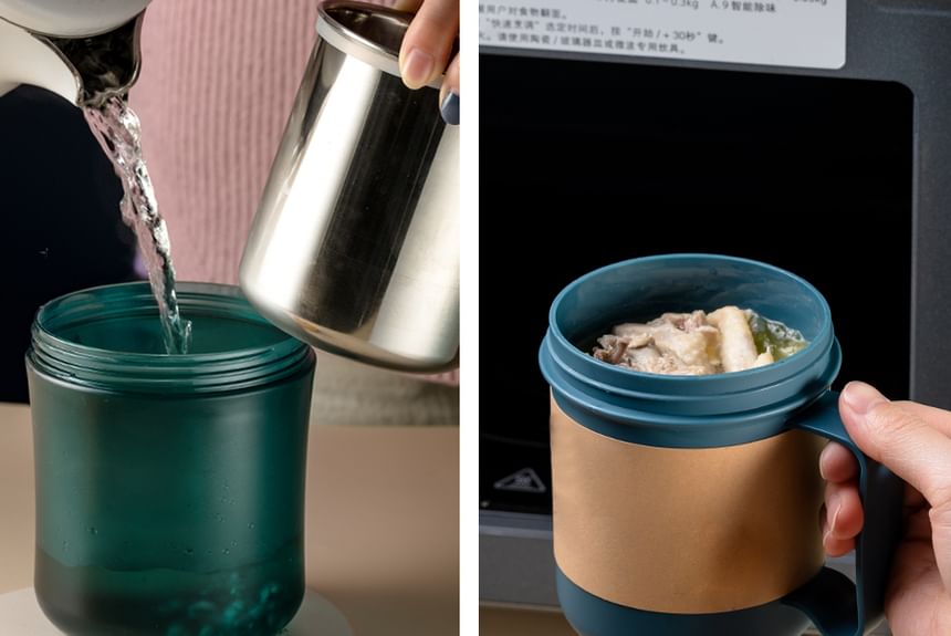 Koringa - Belettering RVS / Plastic Voedselcontainer / Lepel / Set (Diverse Ontwerpen)