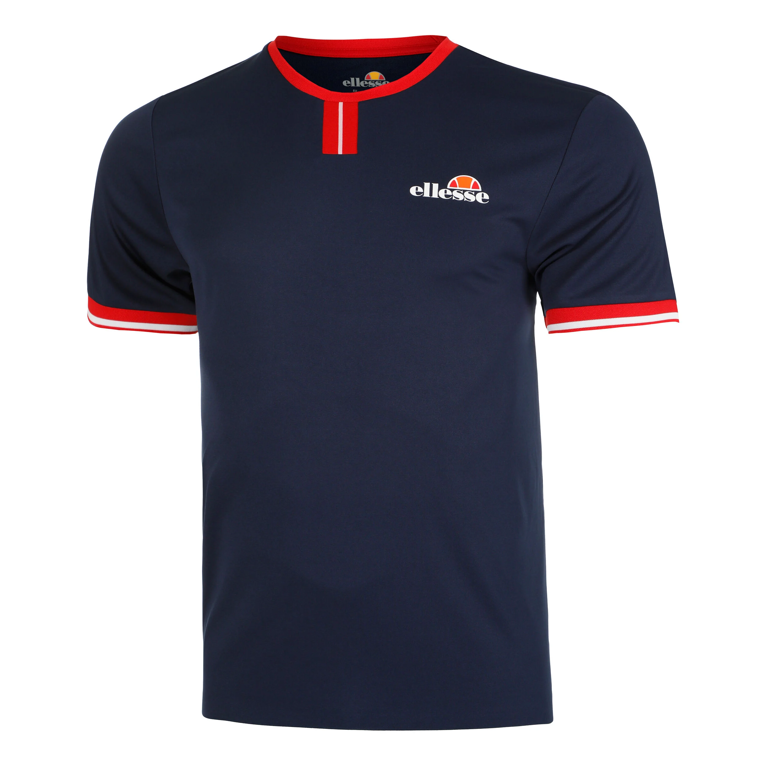 Ellesse Clinton T-shirt Hommes - Bleu Foncé , Rouge