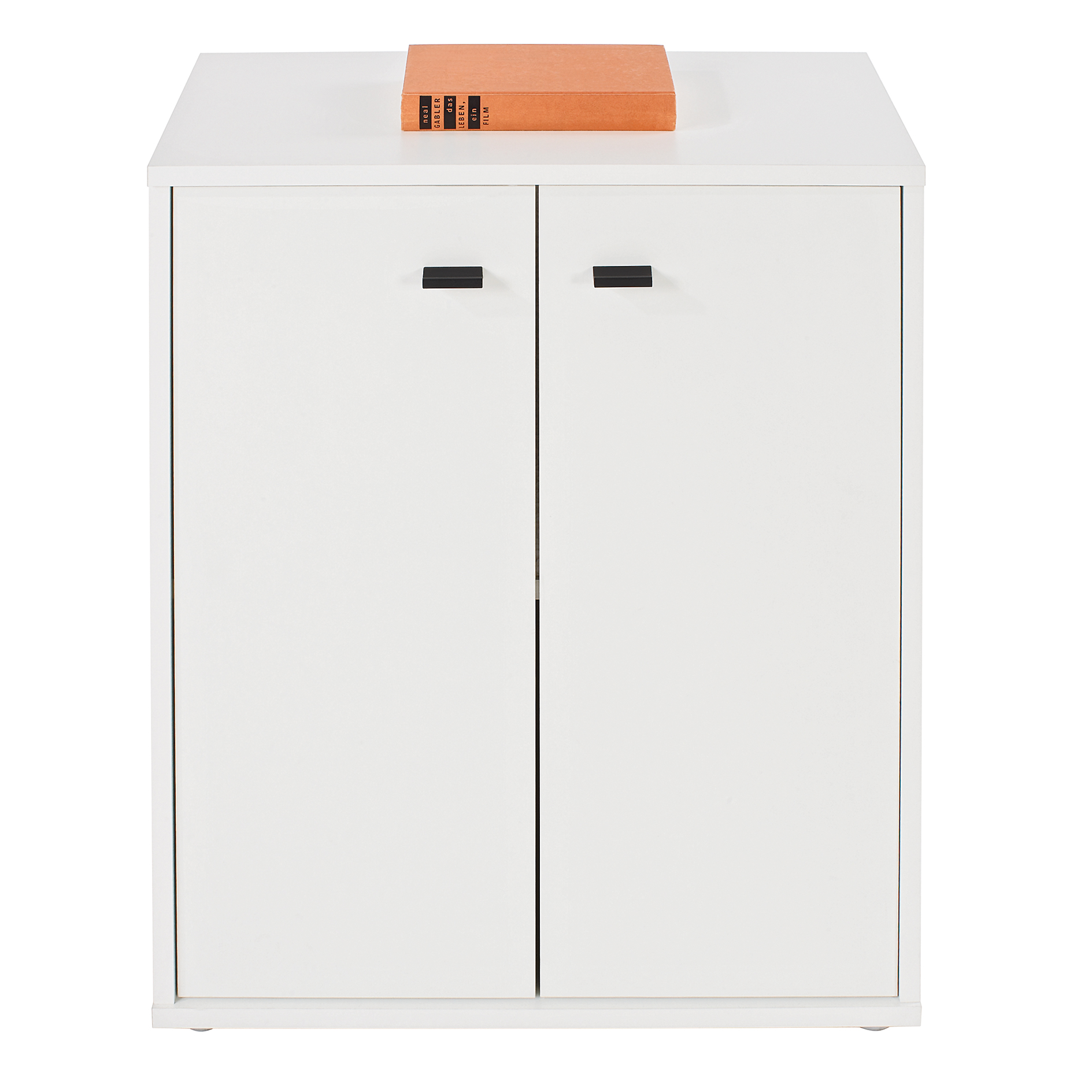 Kommode - Perlweiß - 2 Türen - 60 cm breit