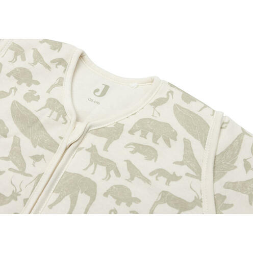 Gigoteuse Manches Amovible 110 cm Animals Olive Green - JOLLEIN