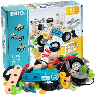 BRIO Builder 34595 Pull Back Motor Byggesett
