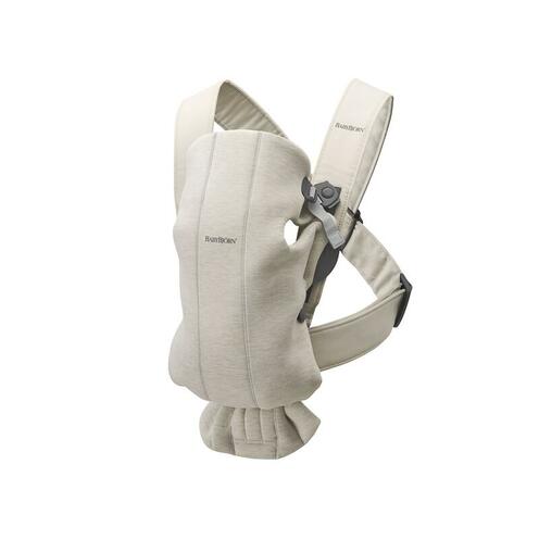 Porte-Bébé Mini Jersey 3D Beige Clair - BABYBJÖRN