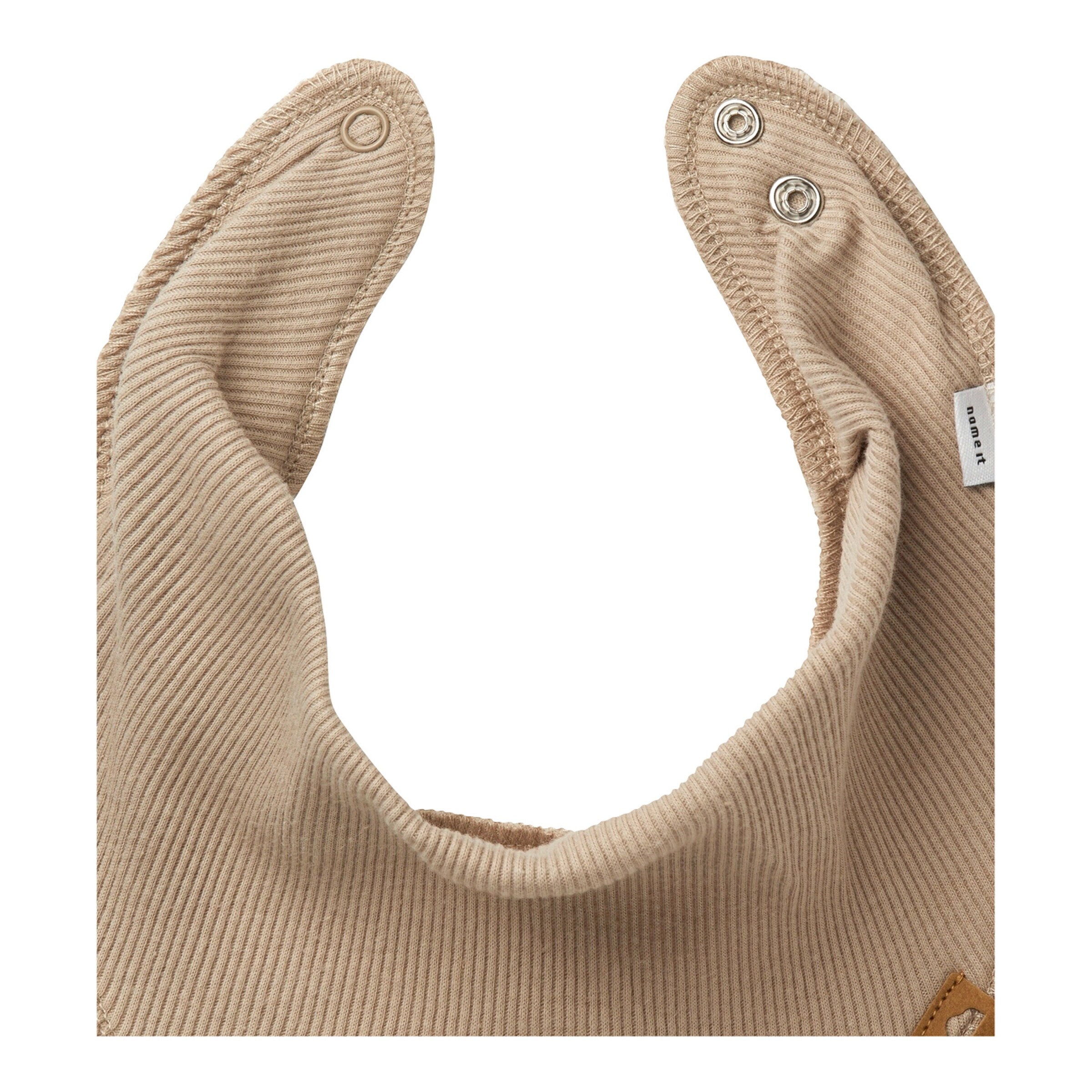 NAME IT 3er-Pack Dreieckstücher Rippqualität natur/beige/marine