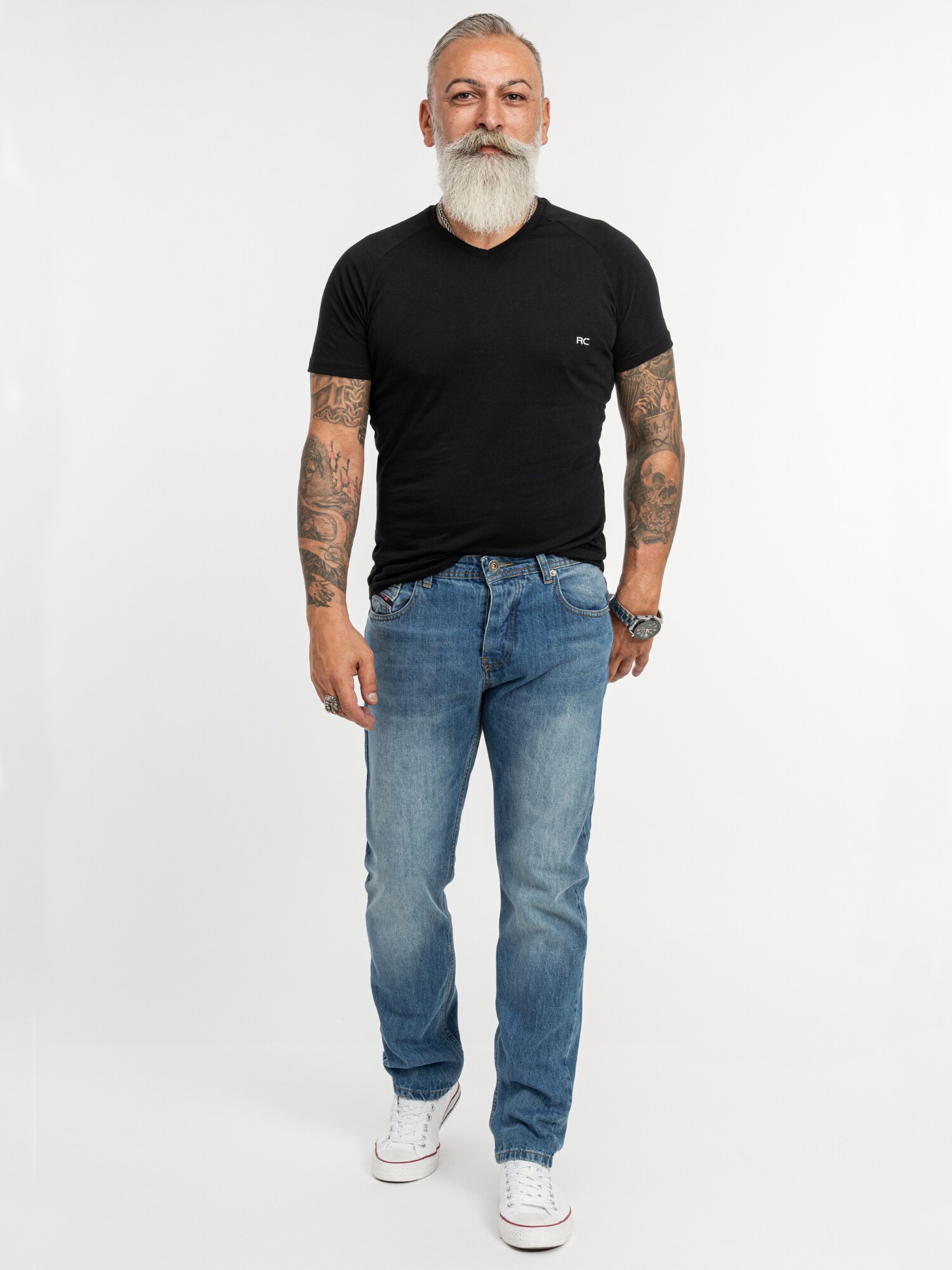 Rock Creek Jeans Straight-Cut