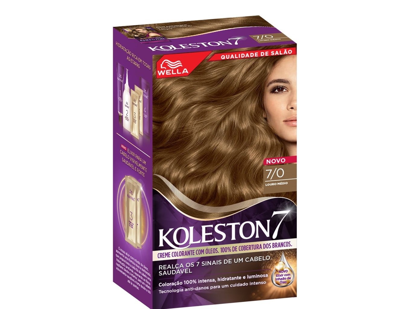 COLORAÇÃO KOLESTON 7/0 LOURO MEDIO