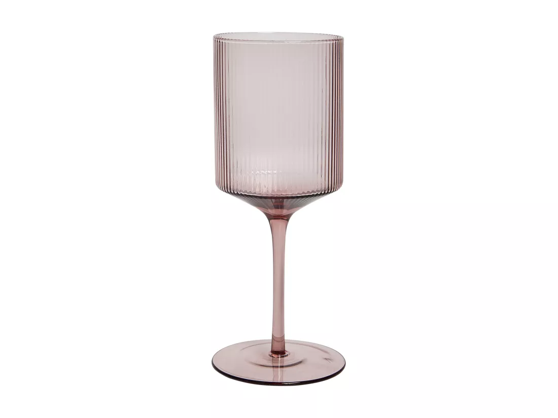Lot de 4 verres à vin AMETHYST 380 ml Rose