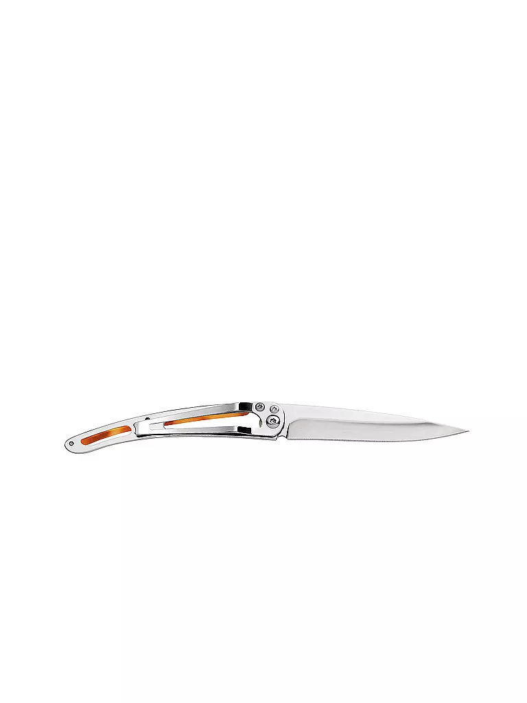 DEEJO Taschenmesser Schildpattoptik Hochglanz POLYNESIER 37G  silber