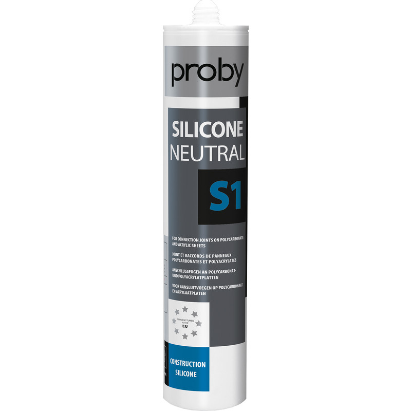 Siliconenkit neutraal S1 Wit 280ml