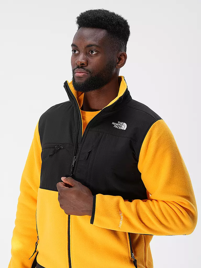 THE NORTH FACE Fleecejacke DENALI gelb