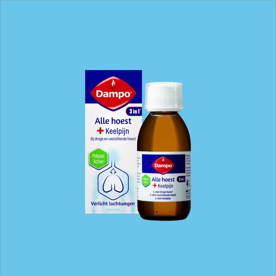 Dampo Alle hoest + keelpijn (150 ml)
