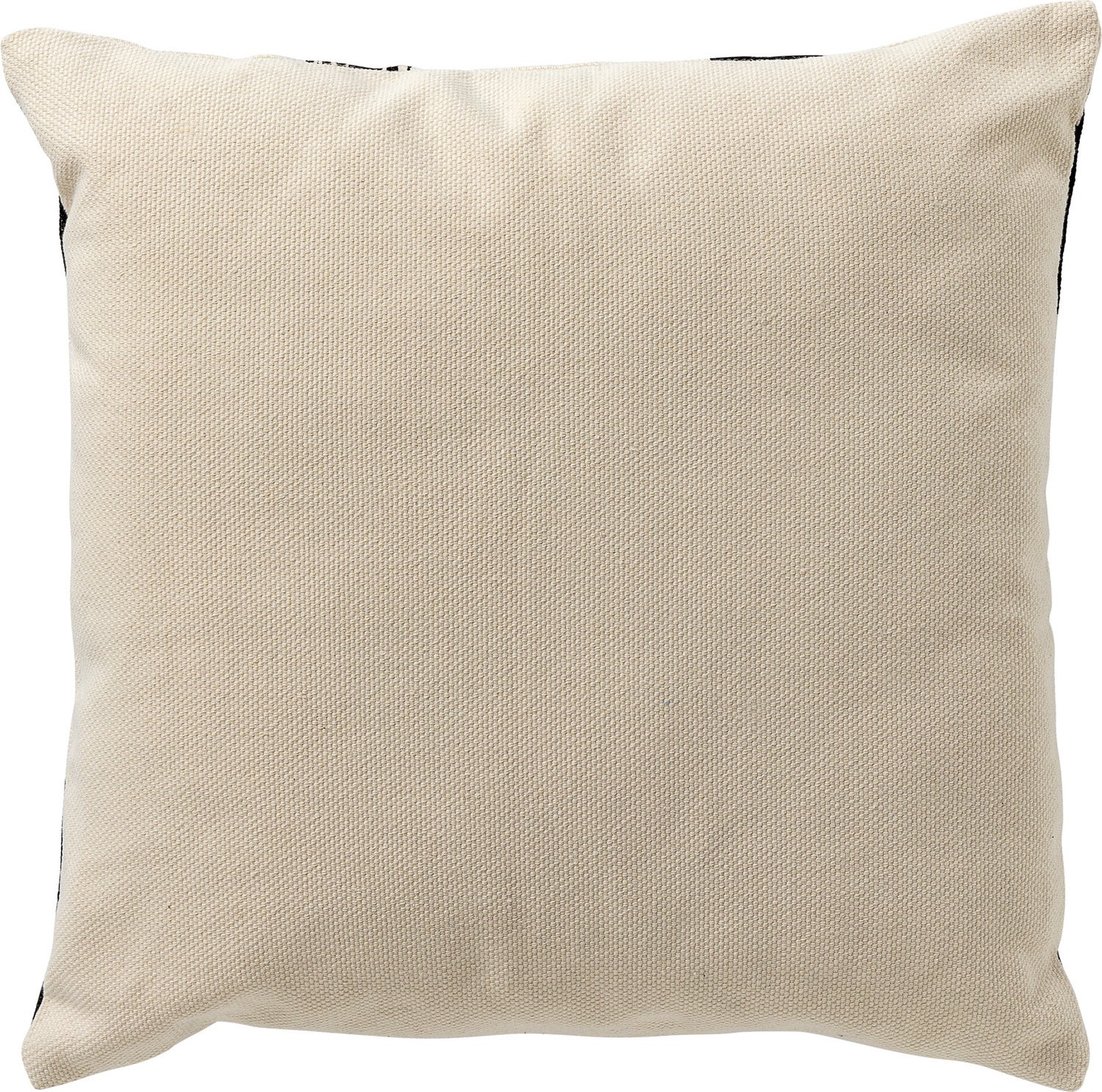 Dutch Decor sierkussen Rico geometisch zwart 45 x 45 x 10 cm