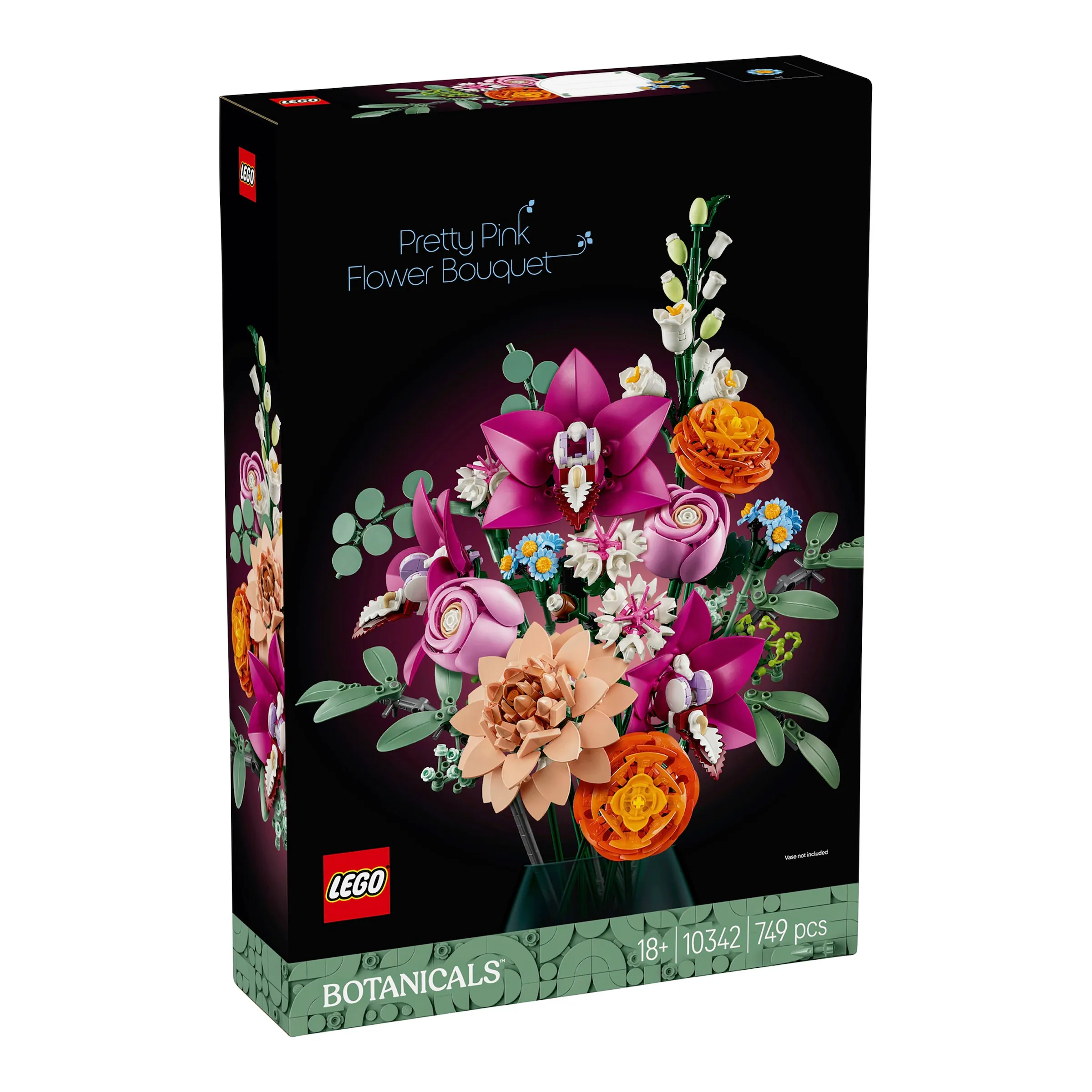 LEGO® - Botanicals 10342 Schöner Rosafarbener Blumenstrauß