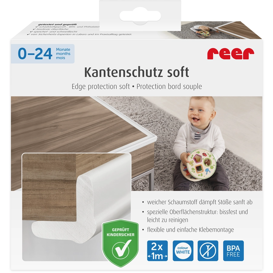 reer Kantenschutz soft, weiß