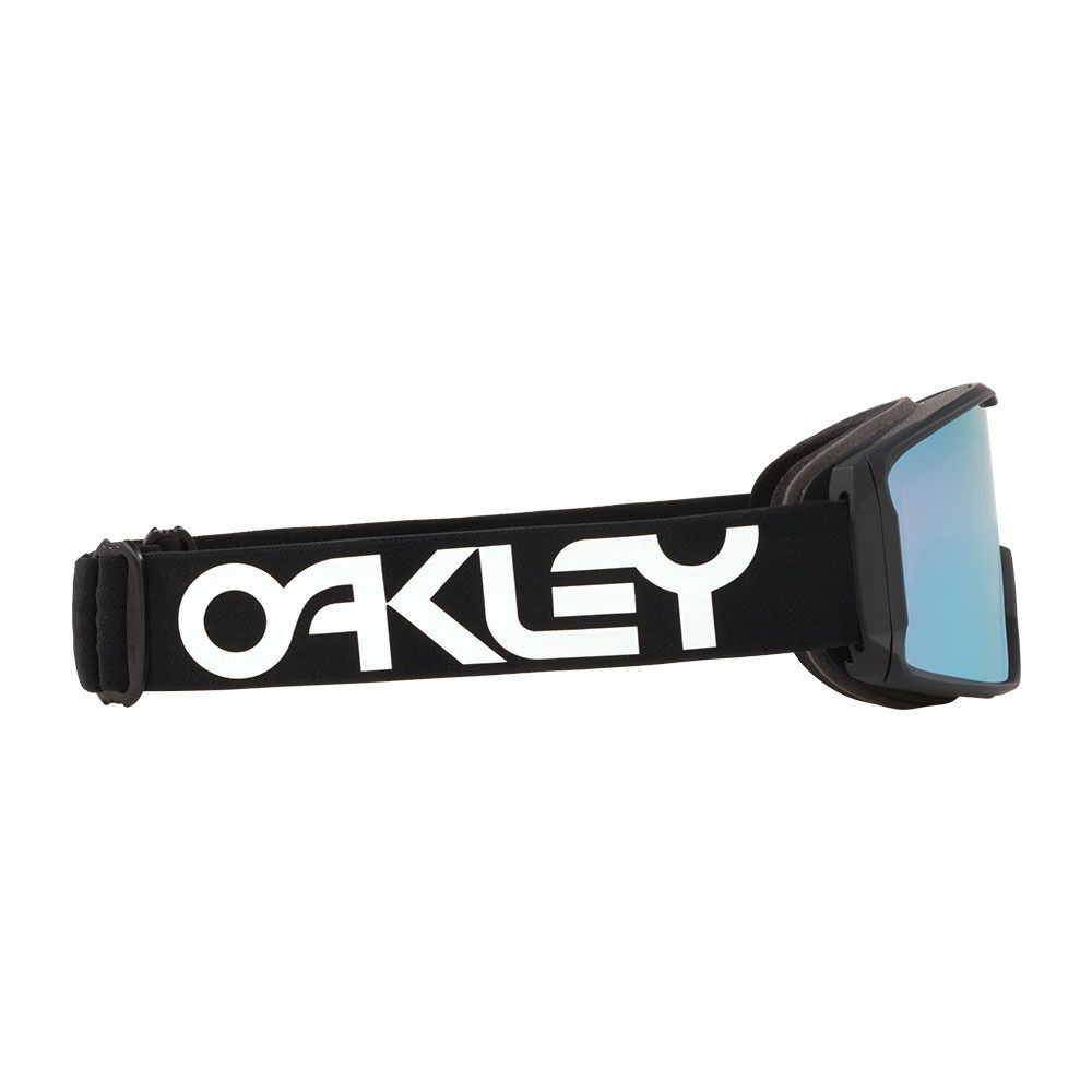 Oakley LINE MINER M - Masque ski factory pilot black/prizm snow sapphire iridium