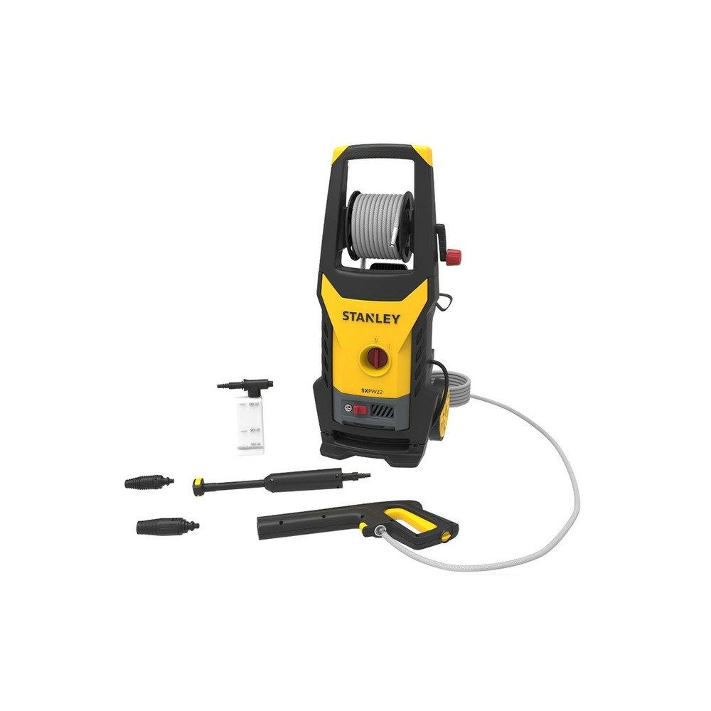 Nettoyeur haute pression stanley 2200w 150 bars sxpw22e laveur haute pression
