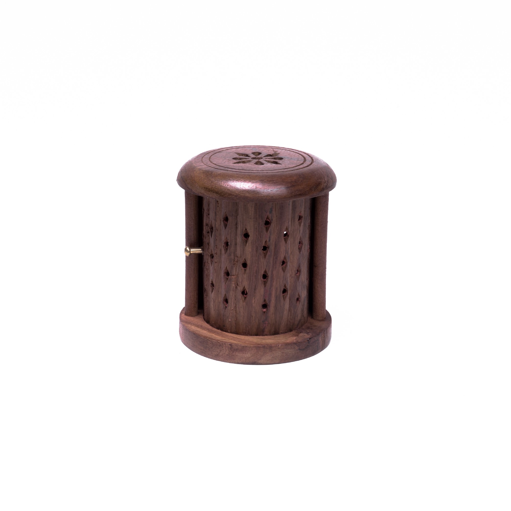 Räucherkegel-Zylinder, braun, Ø 7,5 cm, H 9 cm günstig bestellen