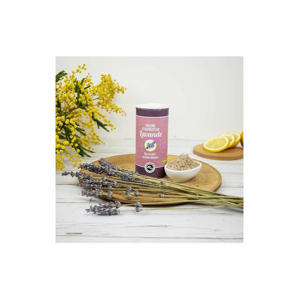 Poudre d'aspirateur à la lavande 80 g
