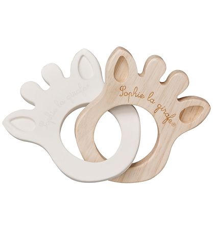 Sophie la Girafe Gave?ske - So Pure - Båderinge - Gummi/Tr?