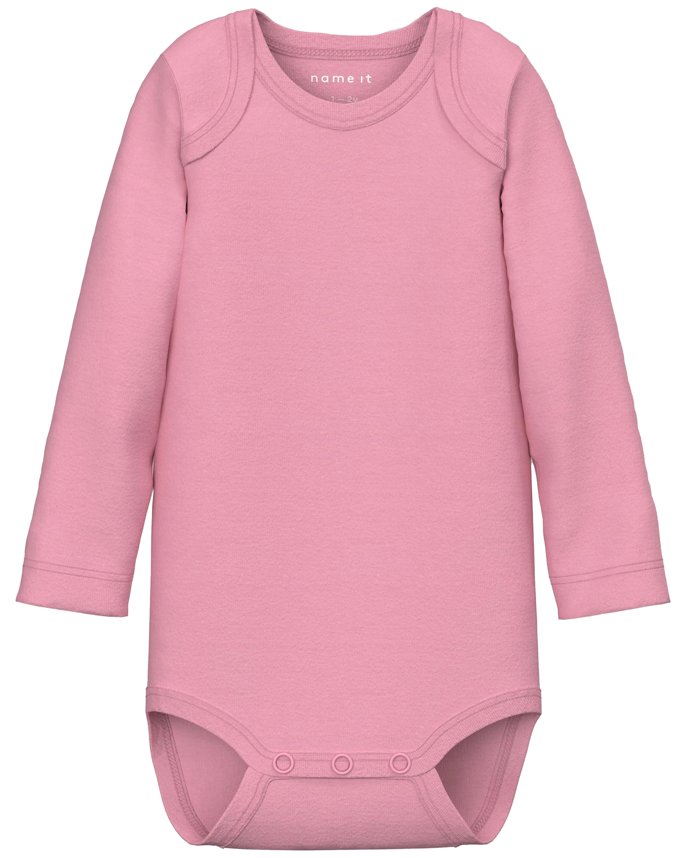 Langarmbody NBFBODY 3er Pack in parfait pink