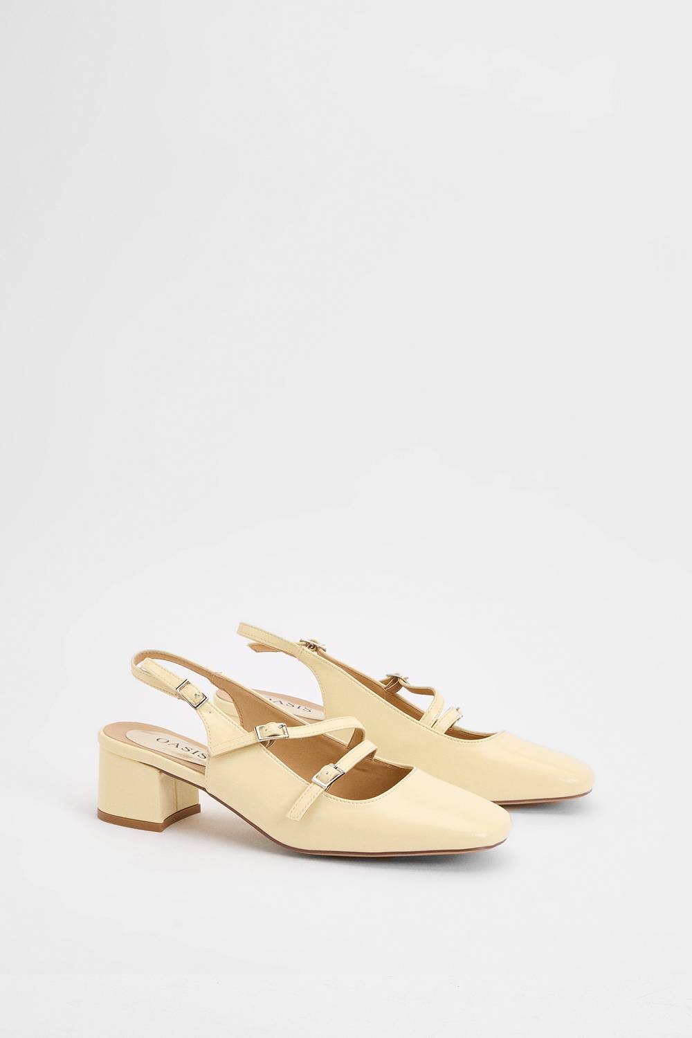 Oasis Ballerines Mary Jane À Bride Arrière Tara En Synthétiquecuir