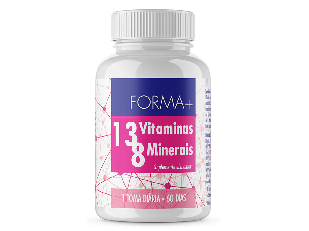 SUPLEMENTO FORMA  13 VITAMINAS 8 MINERAIS 60 CAPS