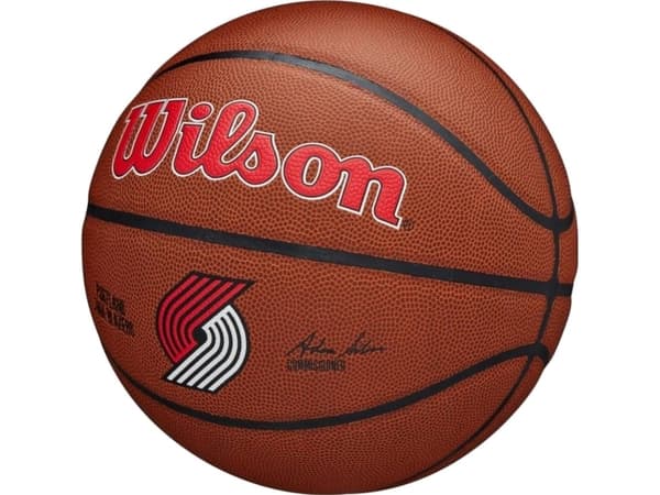 Wilson Wilson Team Alliance Portland Trail Blazers Ball WTB3100XBPOR Brązowe 7