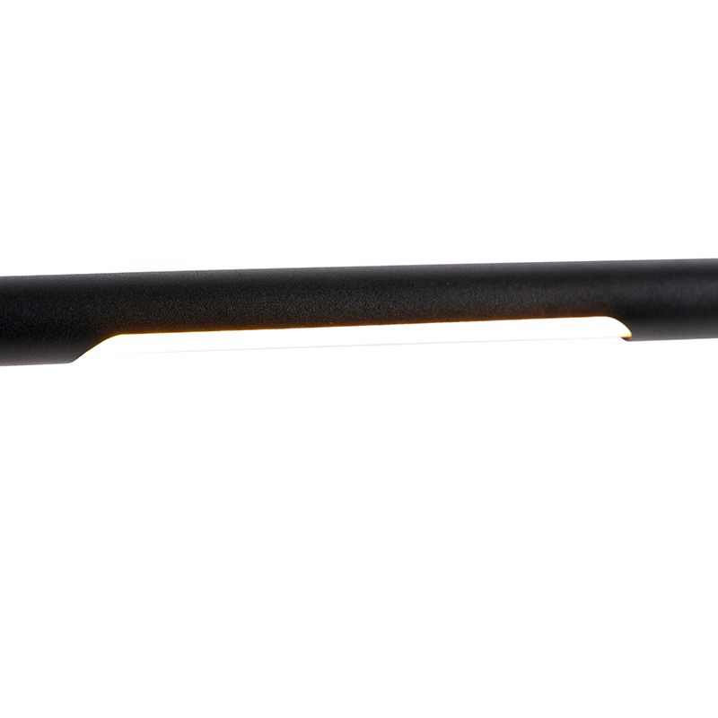Design tafellamp zwart incl. LED met touch dimmer - Palka