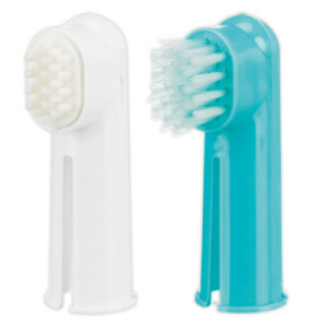 Brosses à dents doigt pour chien et chat Trixie